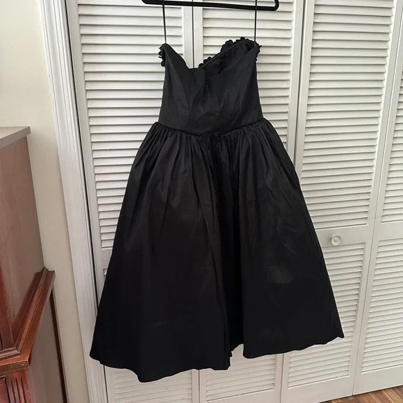 Meshki Black Strapless Maxi Dress - Picture 5 of 10